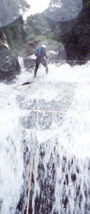 Canyoning in Scotland
