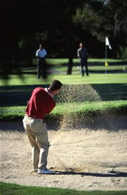Golfing in Scotland